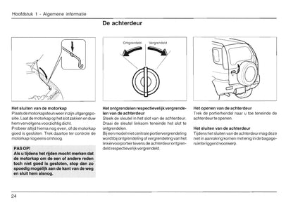 2000-2006 Daihatsu Terios Owner's Manual | Dutch