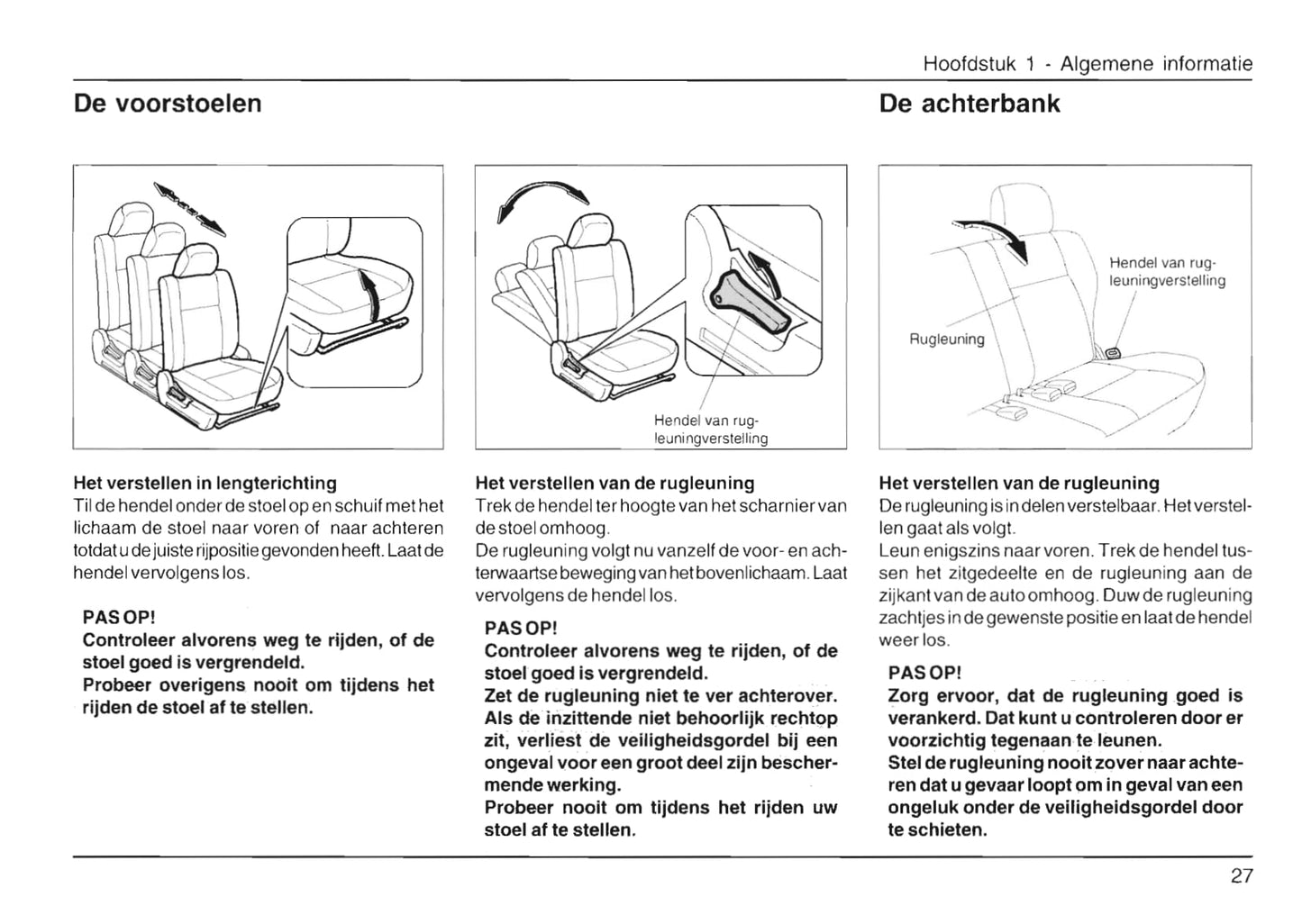 2000-2006 Daihatsu Terios Owner's Manual | Dutch