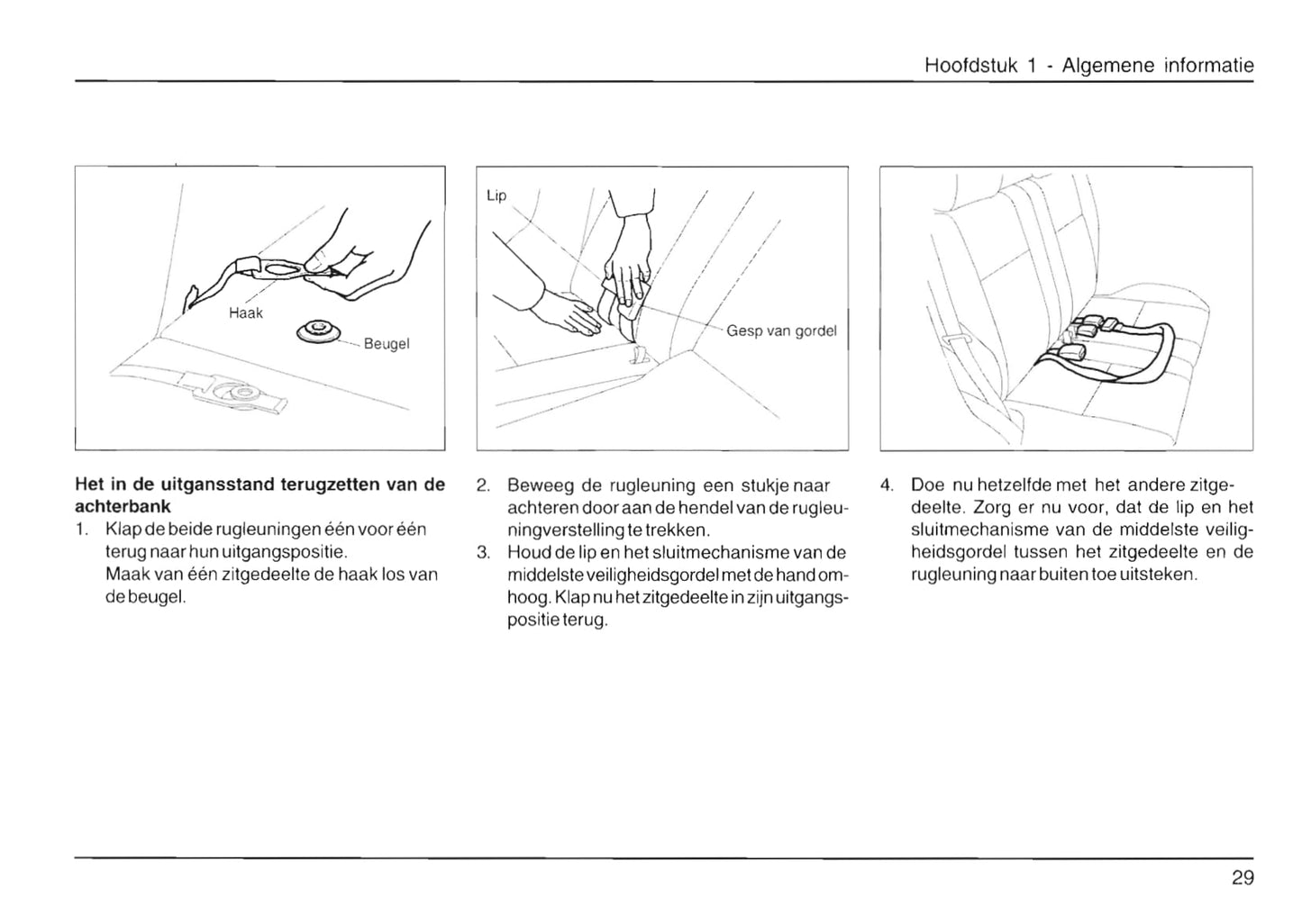 2000-2006 Daihatsu Terios Owner's Manual | Dutch