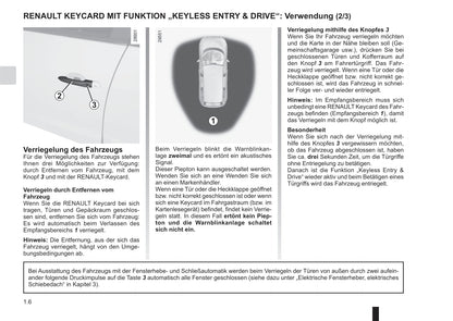 2015-2016 Renault Scénic/Grand Scénic Owner's Manual | German