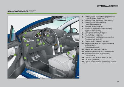 2014-2015 Peugeot 207 CC Bedienungsanleitung | Polnisch