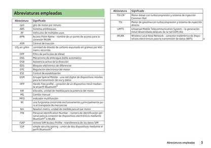 2014-2015 Skoda Yeti Owner's Manual | Spanish