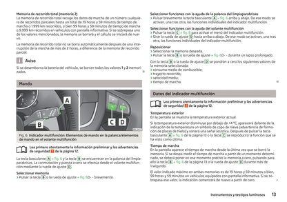 2014-2015 Skoda Yeti Owner's Manual | Spanish