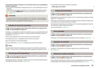 2014-2015 Skoda Yeti Owner's Manual | Spanish