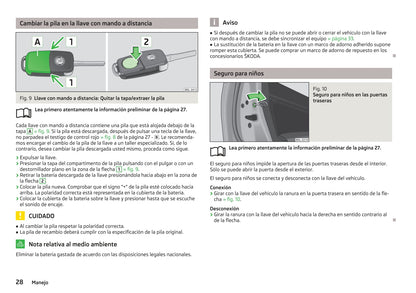 2014-2015 Skoda Yeti Owner's Manual | Spanish