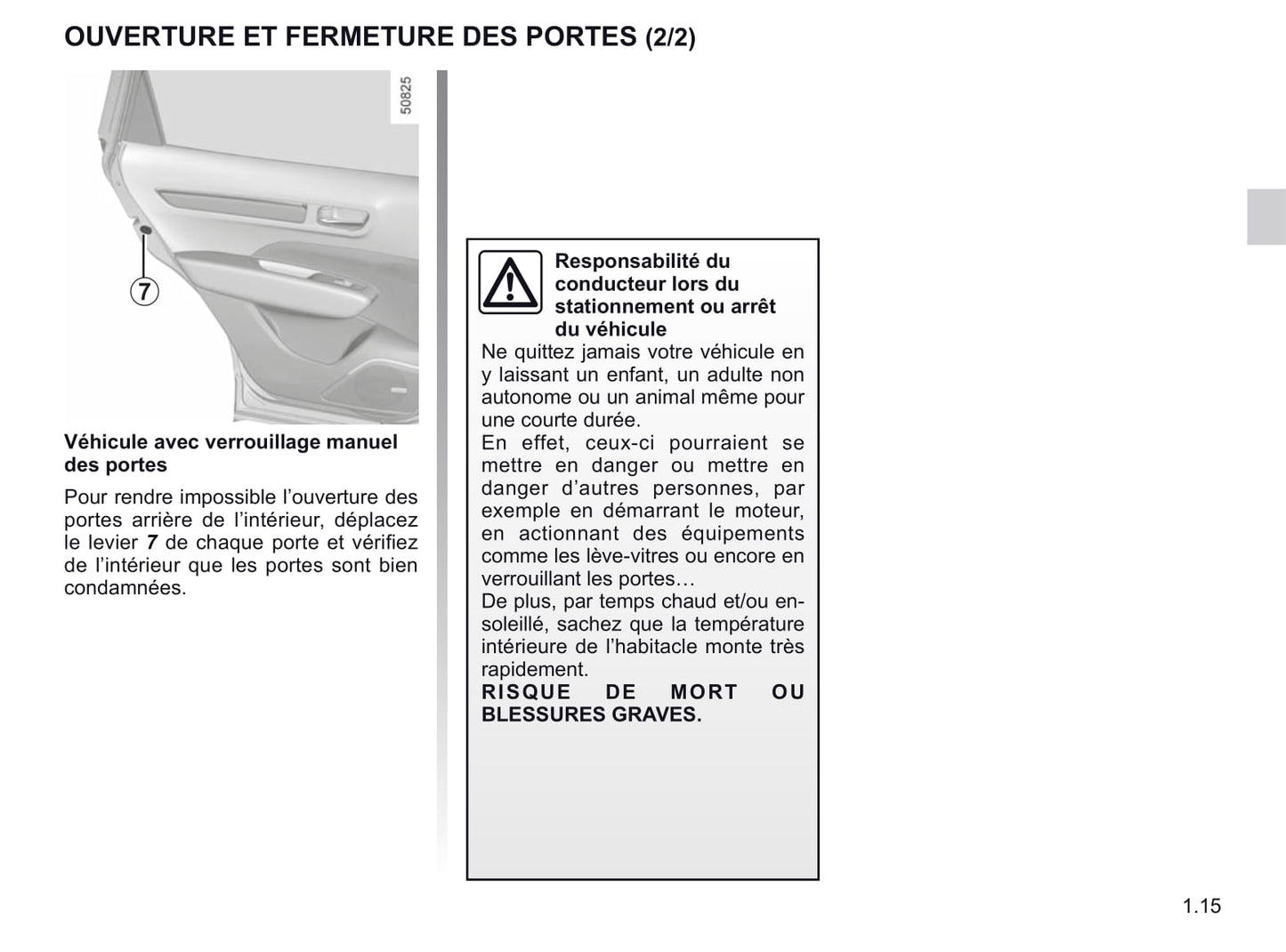 2017-2020 Renault Koleos Manuel du propriétaire | Français