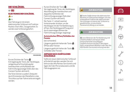 2017-2020 Alfa Romeo Stelvio Owner's Manual | German