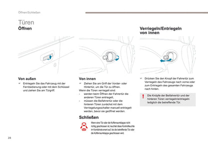 2016-2017 Peugeot Ion Bedienungsanleitung | Deutsch