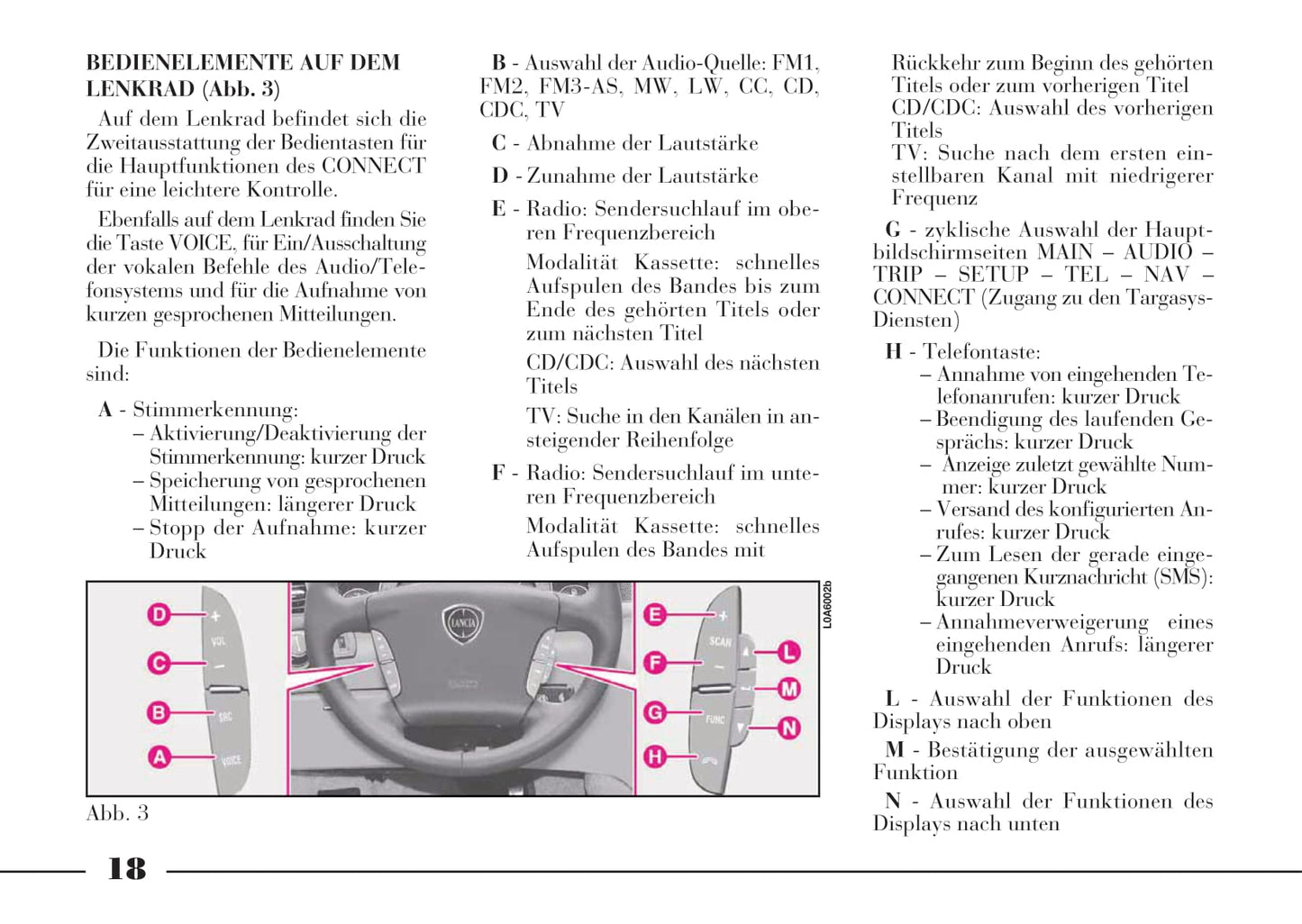 2002-2008 Lancia Thesis Manuel du propriétaire | Allemand