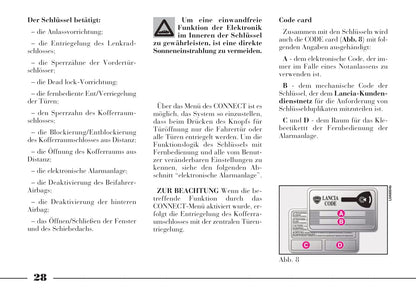 2002-2008 Lancia Thesis Manuel du propriétaire | Allemand