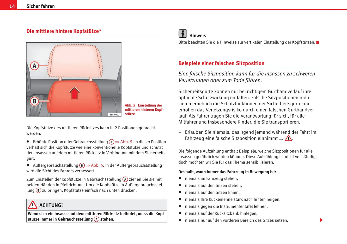 2006-2009 Seat Cordoba Manuel du propriétaire | Allemand