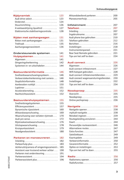 2018-2021 Audi A6 Gebruikershandleiding | Nederlands