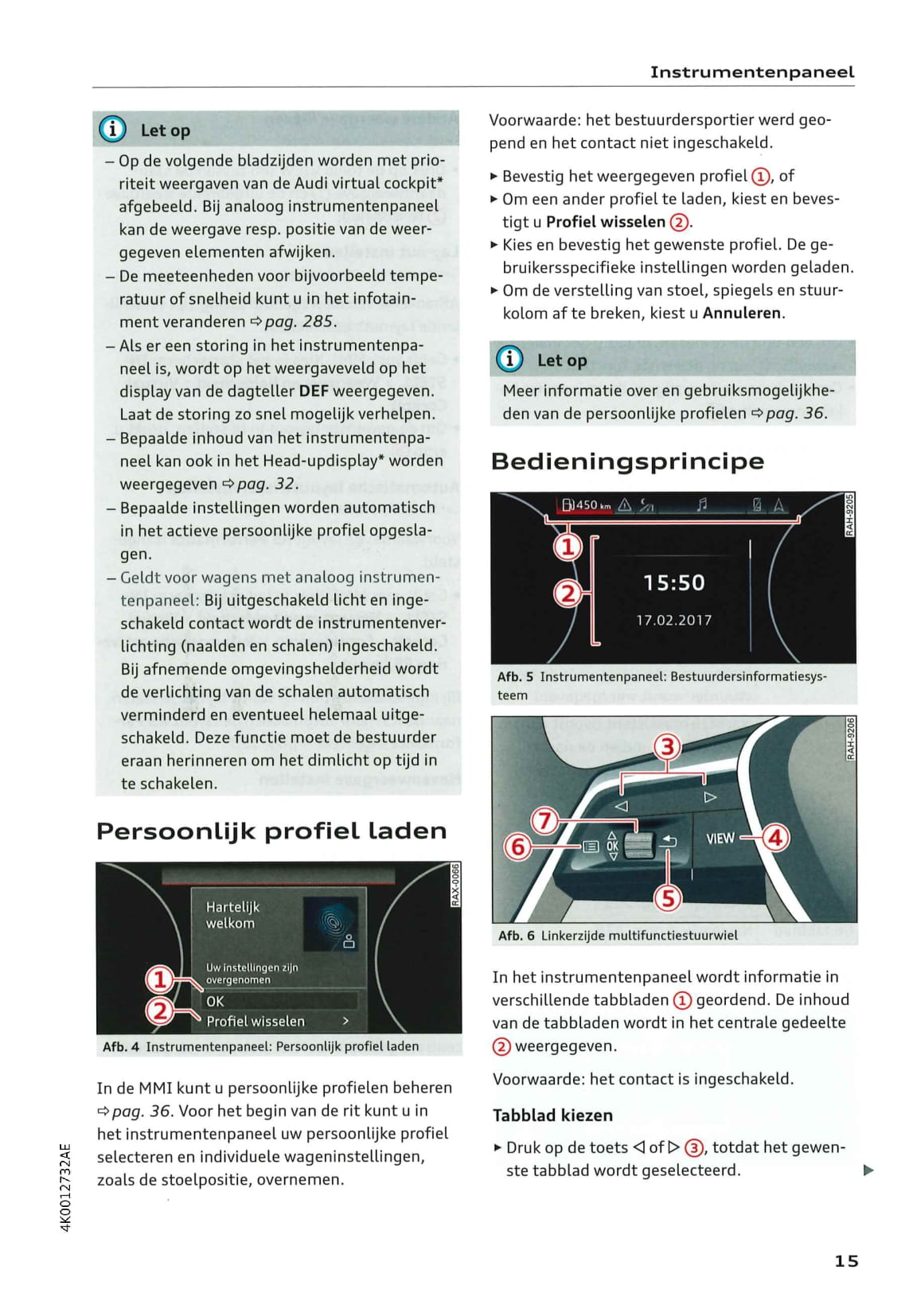 2018-2021 Audi A6 Gebruikershandleiding | Nederlands