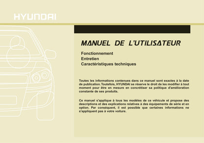 2012-2015 Hyundai i30 Manuel du propriétaire | Français