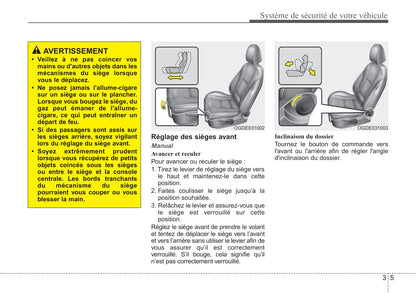 2012-2015 Hyundai i30 Manuel du propriétaire | Français