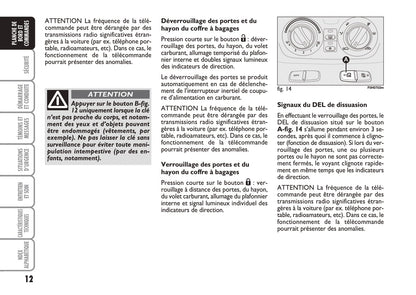 2005-2007 Fiat Idea Manuel du propriétaire | Français