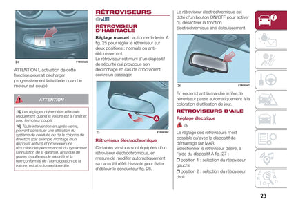 2016-2017 Fiat 500X Owner's Manual | French