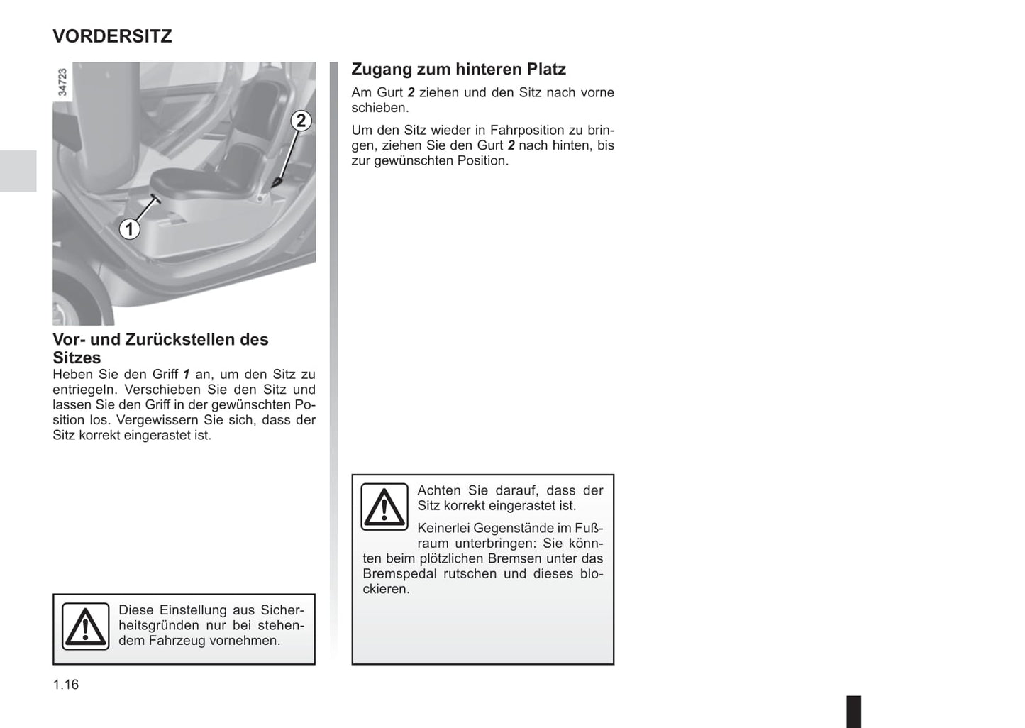 2012-2020 Renault Twizy Manuel du propriétaire | Allemand