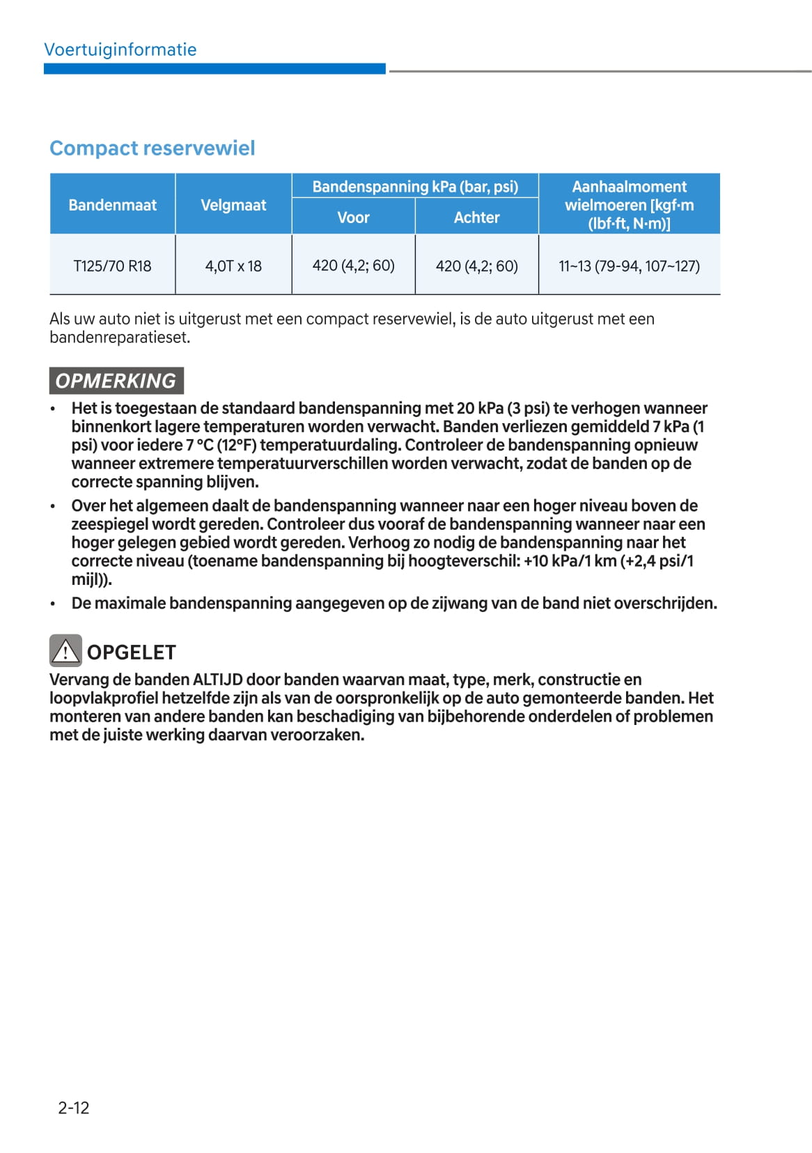 2021-2022 Hyundai Kona N Gebruikershandleiding | Nederlands