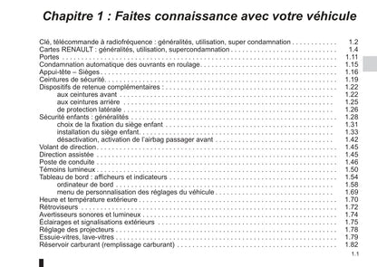 2011-2015 Renault Fluence Manuel du propriétaire | Français