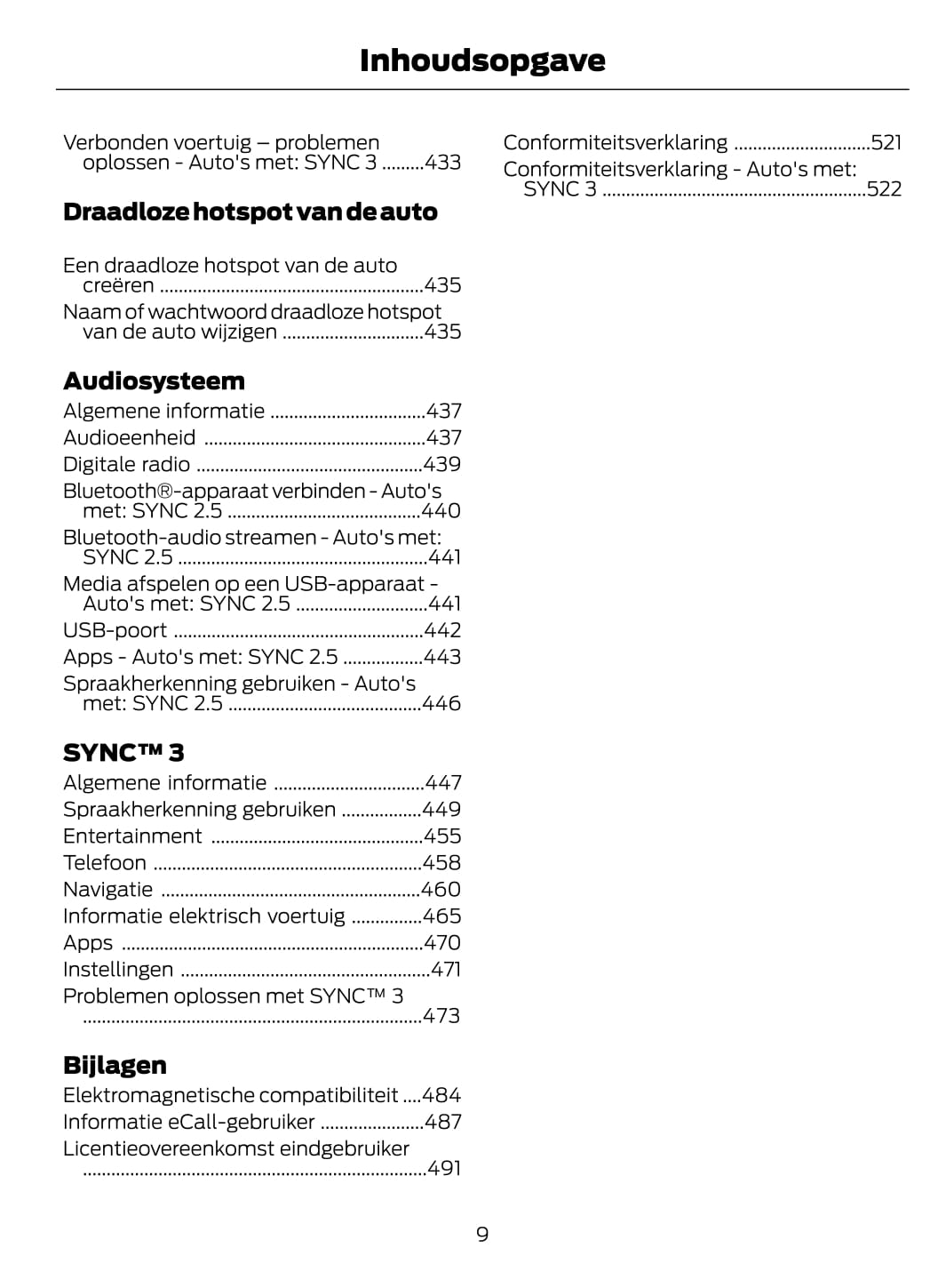 2021 Ford Kuga Gebruikershandleiding | Nederlands