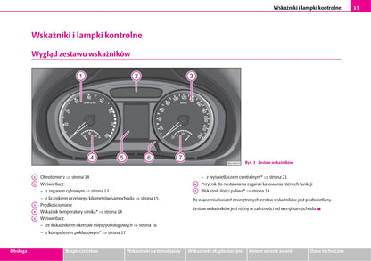 2010-2011 Skoda Fabia Owner's Manual | Polish