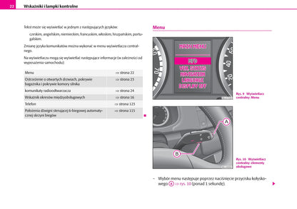 2010-2011 Skoda Fabia Owner's Manual | Polish