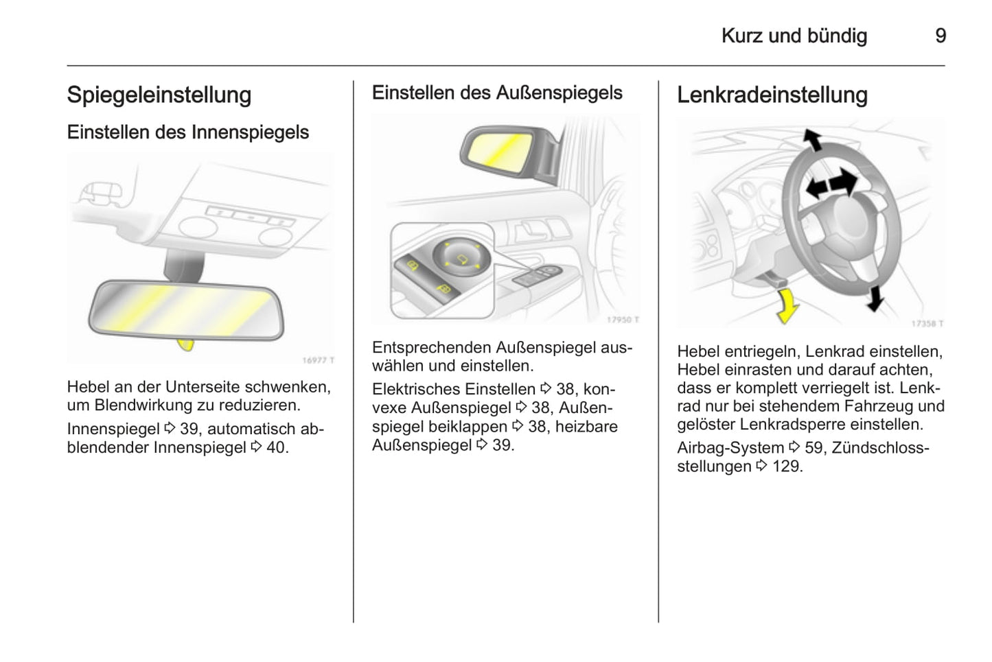 2013-2014 Opel Zafira / Zafira Family Manuel du propriétaire | Allemand