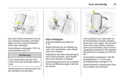 2013-2014 Opel Zafira / Zafira Family Manuel du propriétaire | Allemand