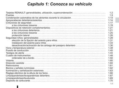 2008-2010 Renault Koleos Manuel du propriétaire | Espagnol