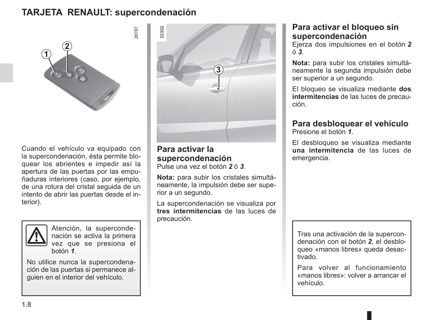 2008-2010 Renault Koleos Manuel du propriétaire | Espagnol