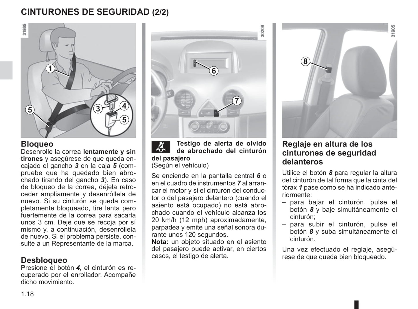 2008-2010 Renault Koleos Manuel du propriétaire | Espagnol