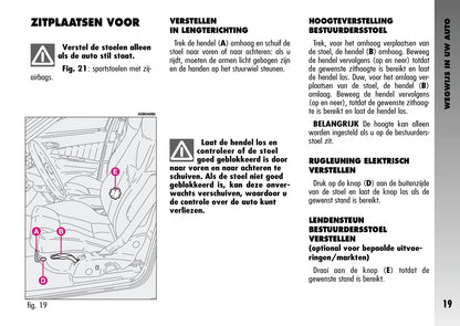 2003-2005 Alfa Romeo 156 GTA Owner's Manual | Dutch