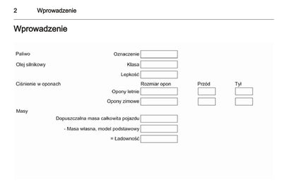 2012-2013 Opel Ampera Owner's Manual | Polish