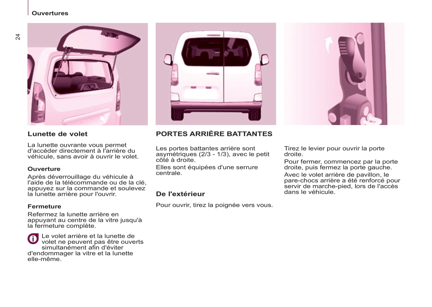 2014-2015 Citroën Berlingo Multispace Gebruikershandleiding | Frans