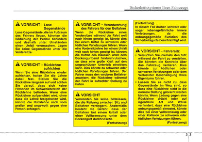 2015-2016 Hyundai Santa Fe Owner's Manual | German