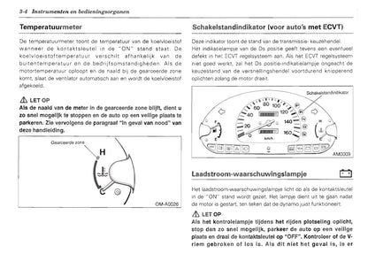 1992-2000 Subaru Vivio Bedienungsanleitung | Niederländisch