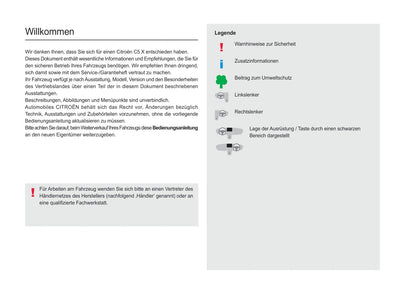 2022-2024 Citroën C5 X Gebruikershandleiding | Duits