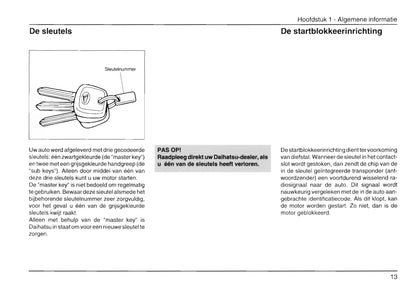 1996-2001 Daihatsu Charade Owner's Manual | Dutch