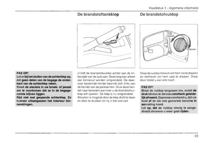 1996-2001 Daihatsu Charade Owner's Manual | Dutch