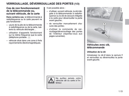 2018-2019 Renault Kadjar Manuel du propriétaire | Français