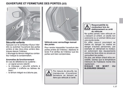 2018-2019 Renault Kadjar Manuel du propriétaire | Français