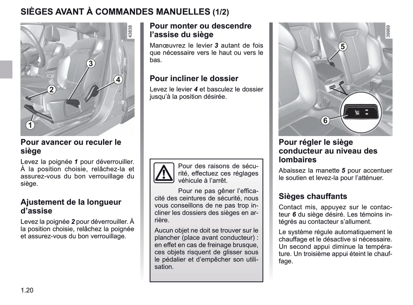 2018-2019 Renault Kadjar Manuel du propriétaire | Français