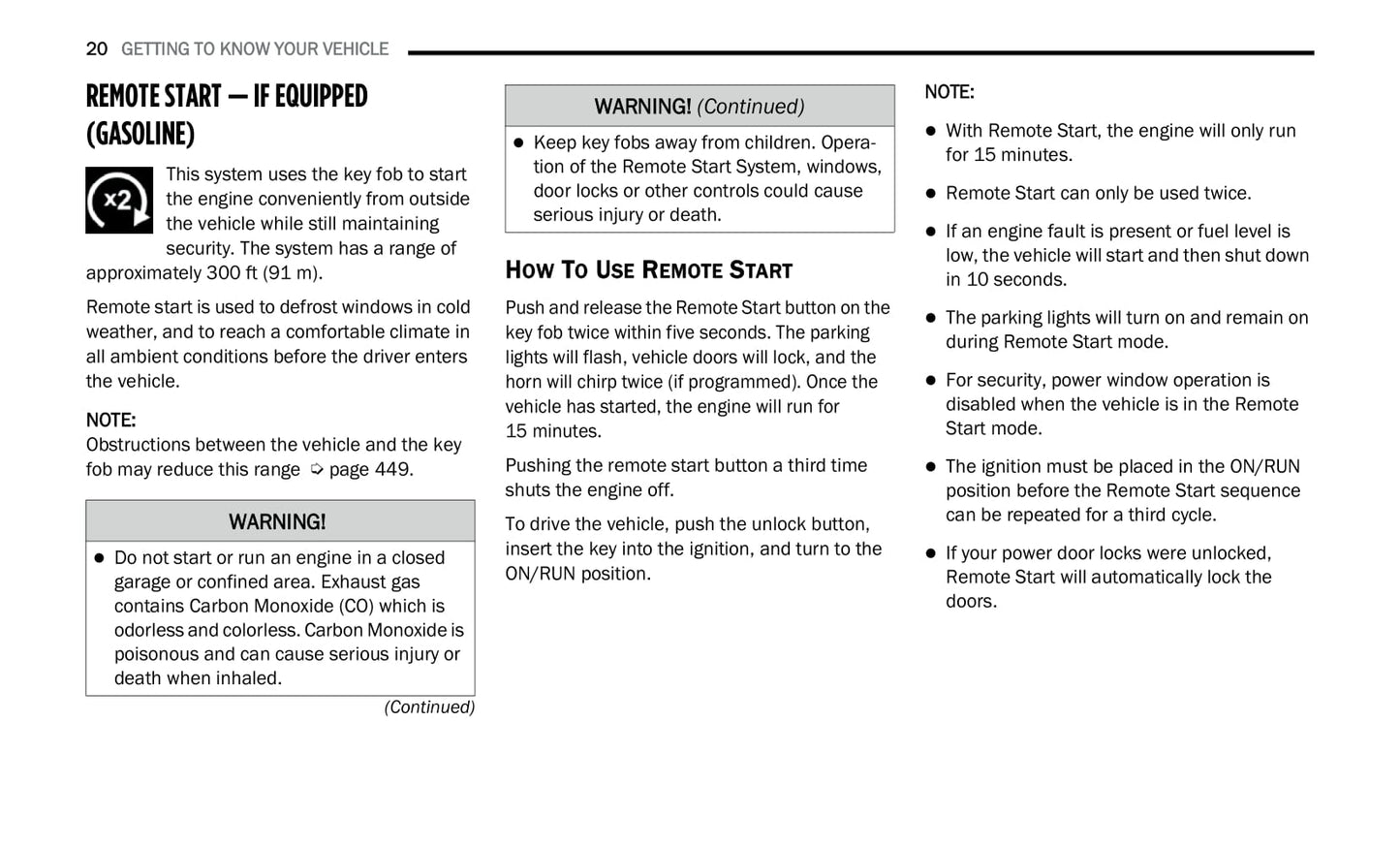 2021 Ram Chassis Cab Owner's Manual | English