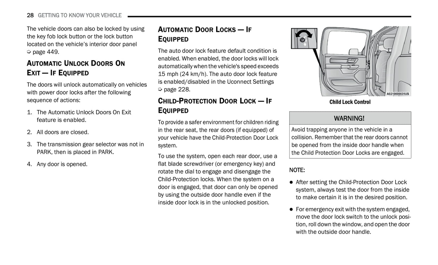 2021 Ram Chassis Cab Owner's Manual | English