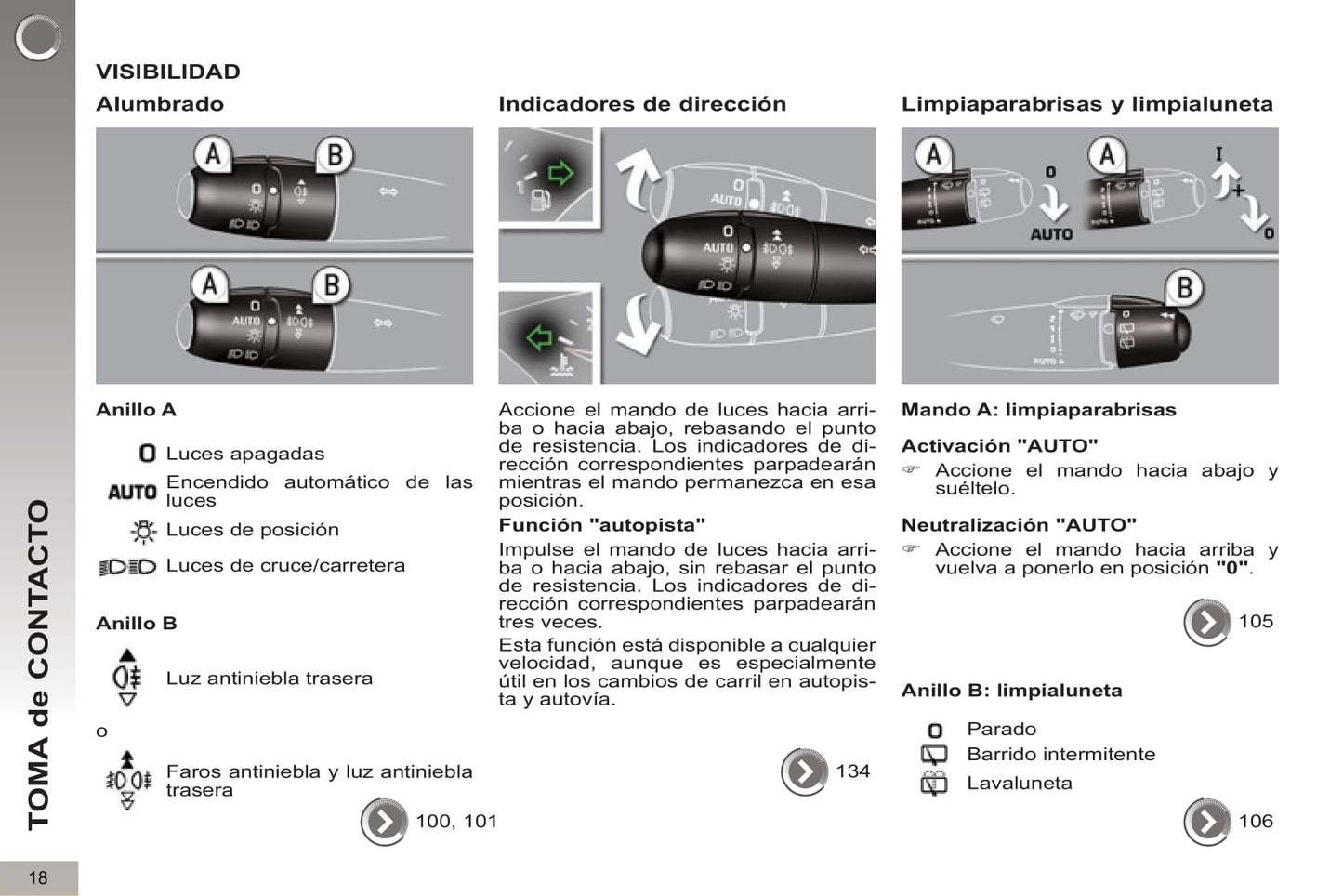 2012-2013 Peugeot 3008 HYbrid4 Bedienungsanleitung | Spanisch