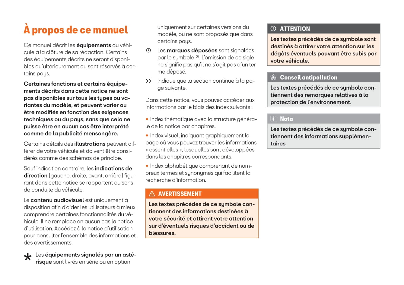 2020-2021 Seat Ateca Owner's Manual | French