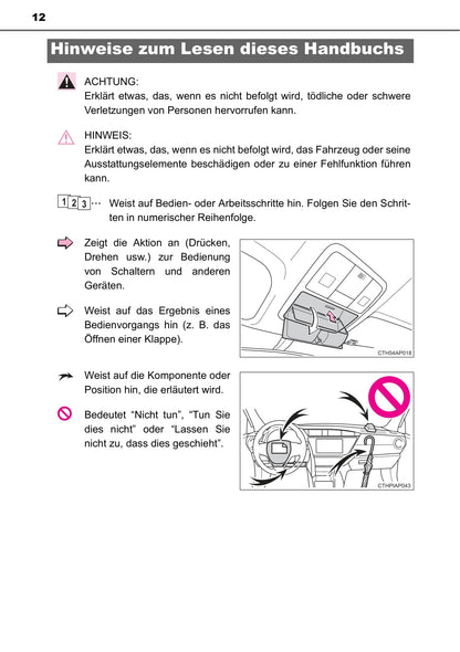 2015-2016 Toyota Corolla Owner's Manual | German