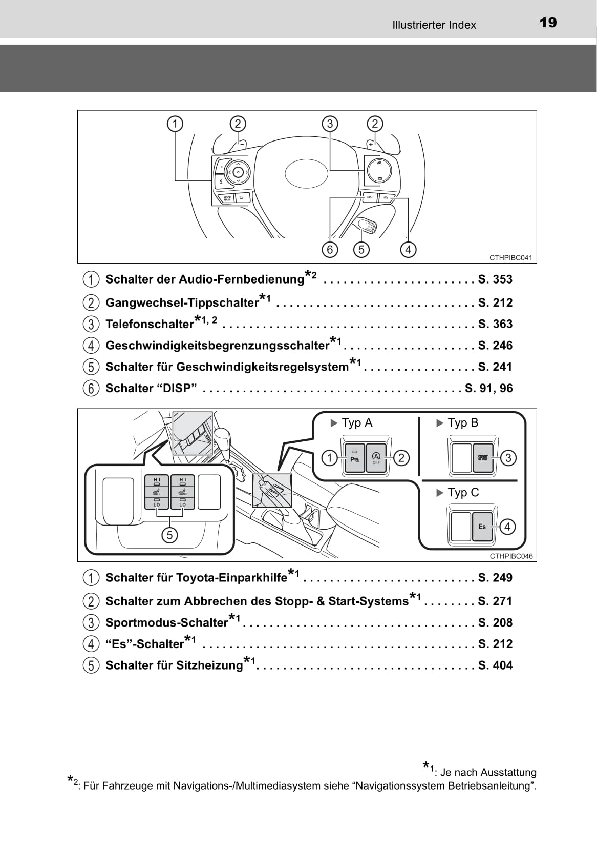 2015-2016 Toyota Corolla Owner's Manual | German