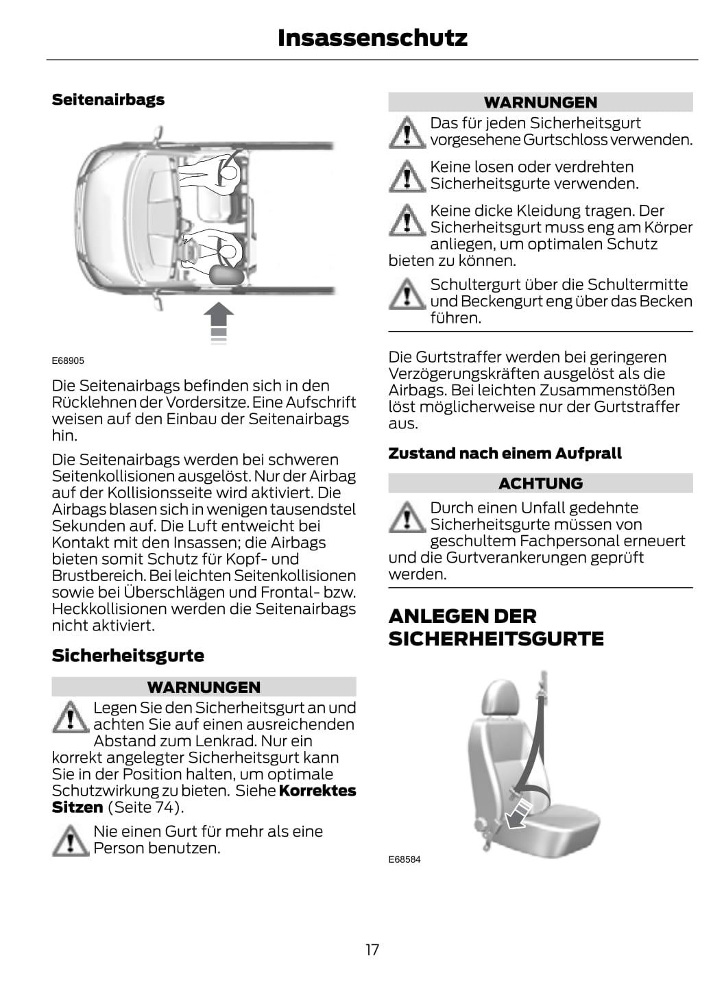 2011-2012 Ford Transit Bedienungsanleitung | Deutsch